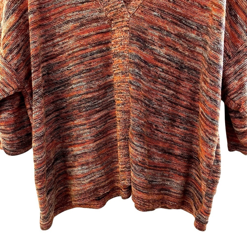 J. Jill knit striped pullover sweater slouchy relaxed coastal grandma boxy - Picture 6 of 9